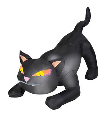 GEMMY 64911 AIRBLOWN HALLOWEEN CAT, 4'