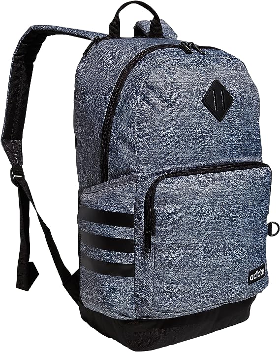 adidas Classic 3S 4 Backpack, Jersey Onix Grey/Black, One Size