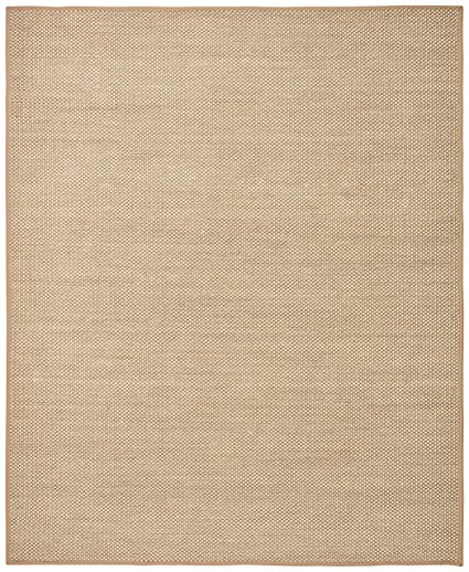 Rivet Woven Bordered Sisal Rug, 8' x 10', Natural