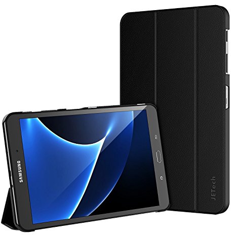 JETech Case for Samsung Galaxy Tab A 10.1 Tablet, Smart Cover with Automatic Sleep/Wake, Black