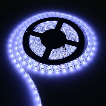 ANNT 5m SMD 5050 LED Strip Waterproof 300 Leds Cold White 5m Cool White