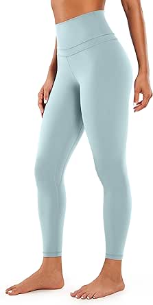 CRZ YOGA Womens Naked Feeling Workout 7/8 Yoga Leggings - 25 Inches High Waist Tight Pants