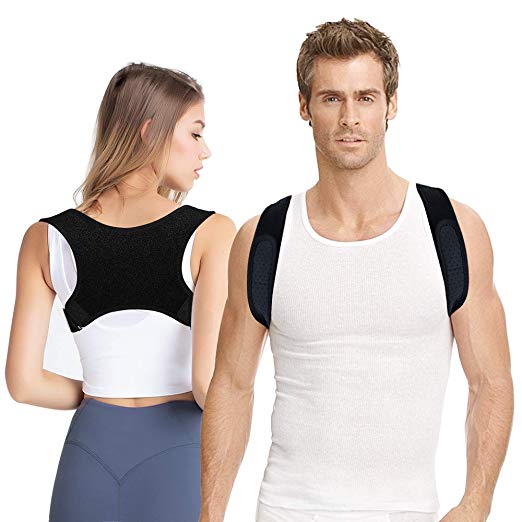 Posture Corrector for Men Women Comfortable Upper Back Brace Posture Corrector Spinal Cord Posture Support for Back, Shoulder and Neck Pain Relief,Invisible Under Clothes and Adjustable