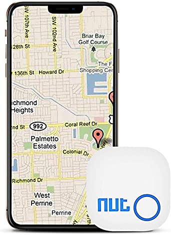 Key Finder, Evershop Smart Bluetooth Tracker Item Finder Car Key GPS Locator Alarm Reminder with App for Phone, Pets, Keychain, Wallet,Luggage