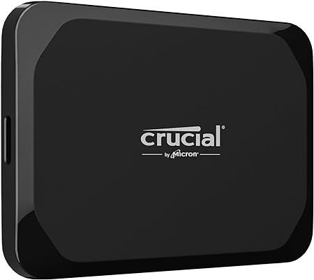 Crucial X9 2TB Portable SSD - Up to 1050MB/s Read - PC and Mac, Lightweight and Small with 3-Month Mylio Photos  Offer - USB 3.2 External Solid State Drive - CT2000X9SSD902