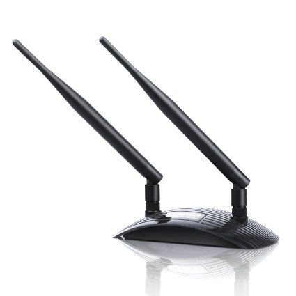 Comfast® 300Mbps, 802.11n Wireless-N Wi-Fi USB Network Adapter with Dual Antenna. Supported on Windows XP/Vista/7/8, MAC, Linux