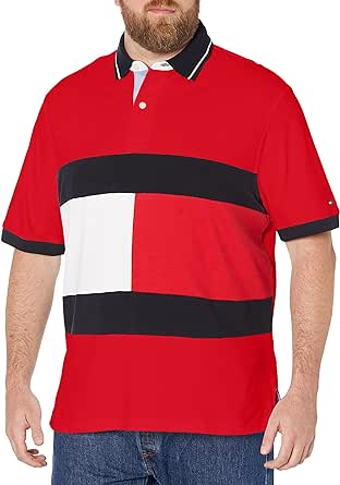 Tommy Hilfiger Mens Pride Polo Shirt in Regular Fit