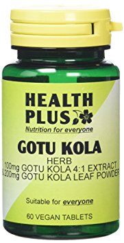 Health Plus Gotu Kola General Health Plant Supplement - 60 Tablets