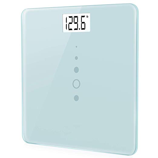 Digital Body Weight Bathroom Scale with Step-On Technology, Backlight Display, High Precision Measurements, 440Ibs/31st/200kg Capacity