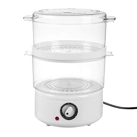 Giantex Electric Kitchen Food Steamer Steaming Bowl Cooking Meal Vegetable Veggie Home