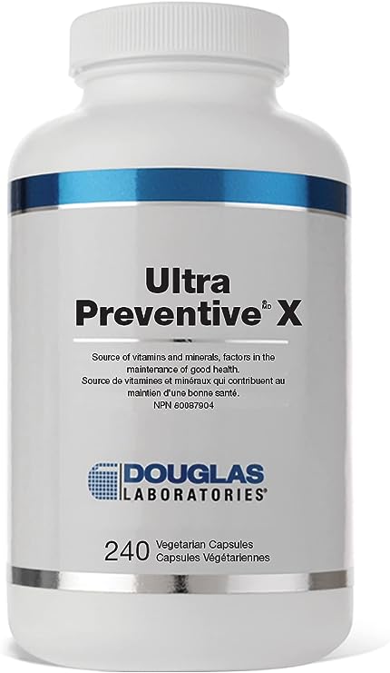 Douglas Laboratories Ultra Preventive X | Source of Vitamins and Minerals | 240 Vegetarian Capsules