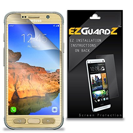 (4-Pack) EZGuardZ Screen Protector for Samsung Galaxy S7 Active (Ultra Clear)