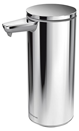 simplehuman 9 Oz. Sensor Pump, Polished Stainless Steel