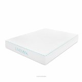 LINENSPA 10 Inch Gel Memory Foam Mattress - Dual-Layered - CertiPUR-US Certified - Medium Firm - 25 Year Warranty - Queen Size
