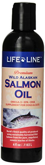 Life Line Wild Alaskan Salmon Oil for Dogs and Cats