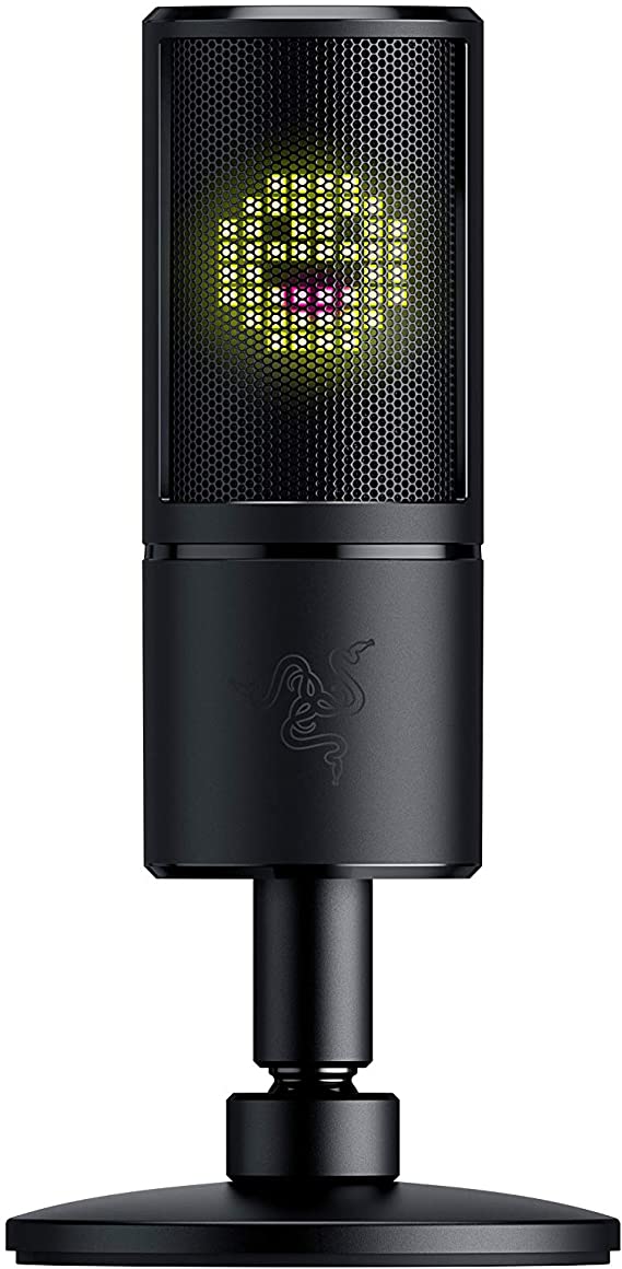 Razer Seiren Emote USB Digital Microphone and Headphone Amplifier