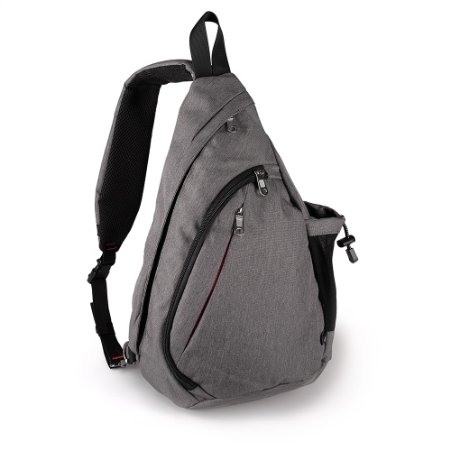 OutdoorMaster Sling Bag Backpack, Multipurpose Daypack Book Bag for Men & Women