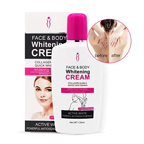 Body Cream, Duvina Moisturizing Cream Body Cream Face Cream Whitening Cream For Dark Skin Bleaching Brightening Body Lotion Whitening Cream Armpit Whitener Cream(120ml)
