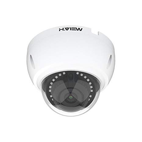 H.View 4.0mp(2592x1520P) IP Camera with 3x Optical Zoom 2.8mm-8mm lens with Motorized Zoom and Focus 4 Megapixel Super HD Infrared Security Camera with Built In Microphone IP 67 weatherproof (HV-403G1Z)