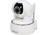 SHIELDeye RSCM-13701W Plug and Play on smartphone App 10 MP Megapixel 1280 x 720P Wireless  Wired  WiFi Pan  Tilt Night Vision IP  Network Security Camera with IR-Cut Two-Way Talk Phone Remote Viewing