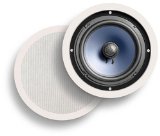 Polk Audio RC80i 2-Way In-Ceiling Speakers Pair White
