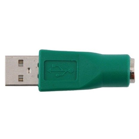 PS2 Female to USB Male Adapter