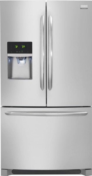 Frigidaire FGHF2366PF 36" Gallery Series Freestanding French Door Refrigerator in Stainless Steel