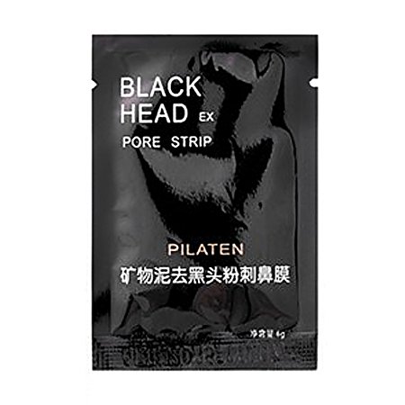 10pcs Facial Care Nose Pore Mineral Mud Mask Strips Cleaner Nose Blackhead Remover Black