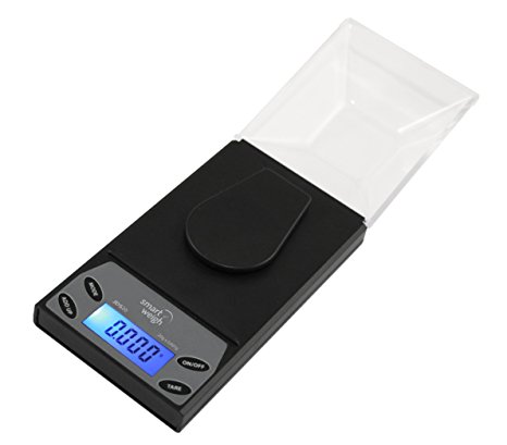 Smart Weigh JDS20 Precision Digital Portable Milligram Pocket Scale, 20 x 0.001g