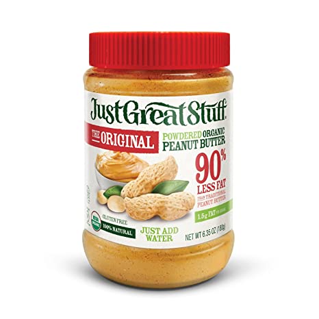 Betty Lou's Just Great Powdered Peanut Butter, 6.35-Ounce Jar, 2 Pack