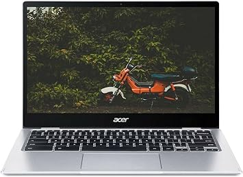 Acer Chromebook Spin 513 13.3" FHD Slim Touch Laptop, Qualcomm Snapdragon SC7180 64GB MMC 4GB RAM