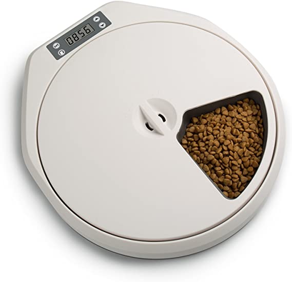PAWISE Automatic Pet Feeder for Dogs, Cats and Small Animals,Auto Pet Food Dispenser