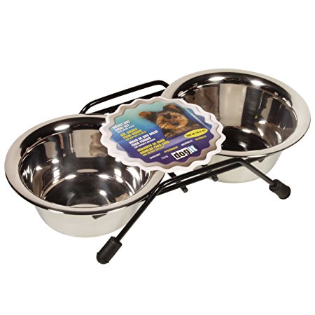 Dogit Stainless Steel Double Dog Diner