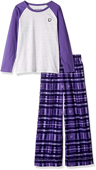 Twitch Glitch Plaid Kid's Sleep Set