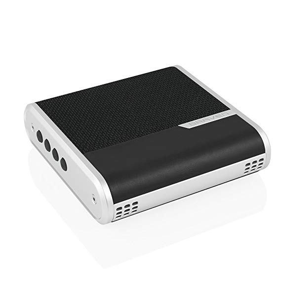 BRAVEN Bridge Bluetooth Speaker and Conferencing Device [12 Hours Playtime] 2600 mAh Power Bank - Gray/Black/Silver