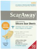 ScarAway Professional Grade Silicone Scar Treatment Sheets  15 x 3  8-Count