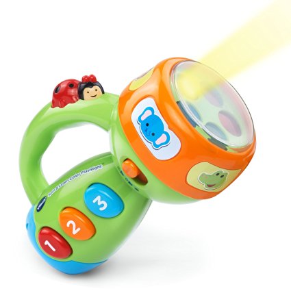 VTech Spin and Learn Color Flashlight - Lime Green - Online Exclusive