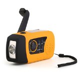 OUTAD Outdoor Multi-functional Radio Rechargeable Waterproof Flashlight Torches