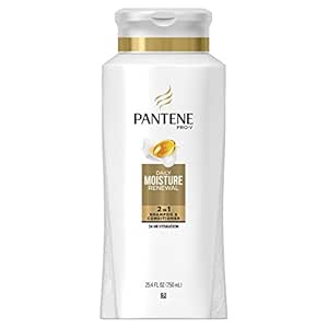 Pantene Pro-V Daily Moisture Renewal 2-in-1 Shampoo and Conditioner, 25.4 Fluid Ounce