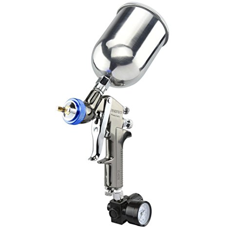 Neiko 31213A HVLP Gravity Feed Air Spray Gun | 1.3mm Nozzle Size | 600cc Aluminum Cup