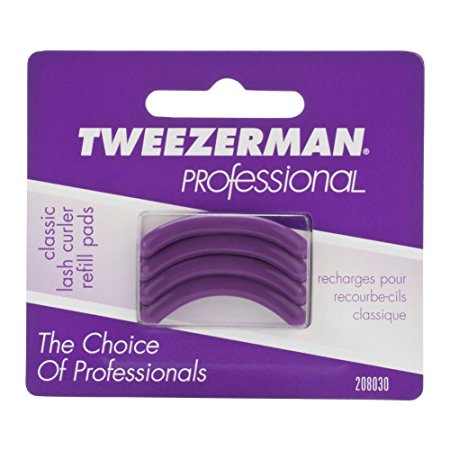 Tweezerman Professional Classic Eye Lash Curler Refill Pads Silicone Replacement