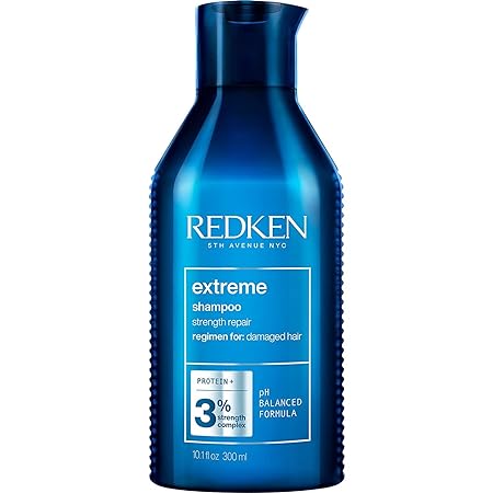 Redken Extreme Shampoo | Anti-Breakage & Repair for Damaged Hair | Infused With Proteins | Updated Packaging | 10.1 Fl Oz