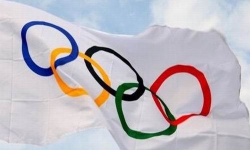 TINUOS Nylon Olympics Flag 3 Feet x 5 Feet