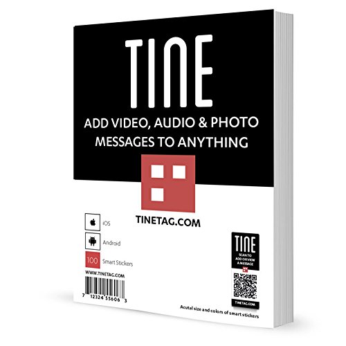 TINE Tags / Smart Stickers - Black and White