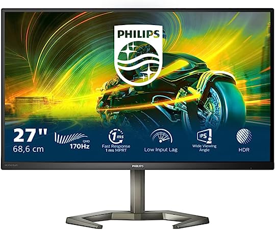 PHILIPS 27M1N5500ZA/00 27" Widescreen IPS WLED Black Multimedia Monitor (2560x1440/1ms/2xHDMI/2xDisplayPort)