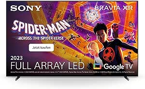 Sony BRAVIA XR, XR-85X90L, 85 Zoll Fernseher, Full Array LED, 4K HDR 120Hz, Google TV, Smart TV, Works with Alexa, mit exklusiven PS5-Features, HDMI 2.1, Gaming-Menü mit ALLM   VRR, 24   12M Garantie