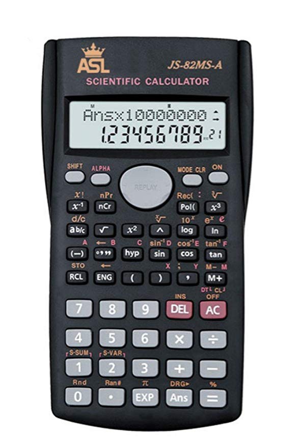 Advanced Scientific Calculator - Dual Line Scientific Multi Function Calculator- 12 Digits Display- 240 Business Functions- Replay Function- Ideal for Engineering, Accounting, Calculus, Trigonometry