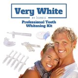 1 Dr Rated Best Professional Brilliant Bright Smile Teeth Whitening At Home Kit Bonus Free Teeth Whitener Pen 15 Value 5 Xl Syringe 1 LED Light and 1 Extra Soft Power Tray Made in the USA