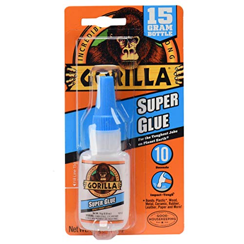 Gorilla Super Glue (Clear, 15 Grams)