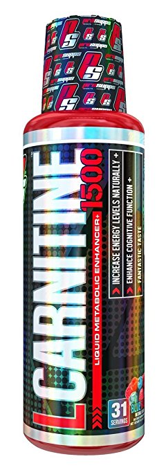 Pro Supps L-Carnitine 1500 Liquid Fat Burner, Metabolic Enhancer (Blue Razz Flavor), 31 Servings, Torch Fat and Get Ripped
